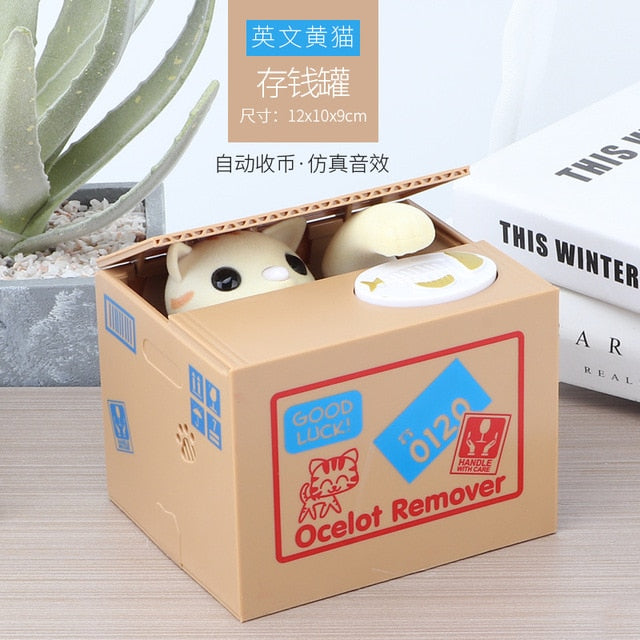 26 Letter Piggy Bank Wooden Coin Money Saving Box Jar Coins Storage Box for Kids Desktop Ornament Home Decor Crafts