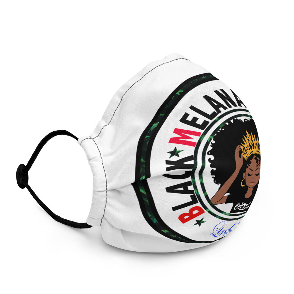NEW!!!Black Melanated Woman Face Mask!!!