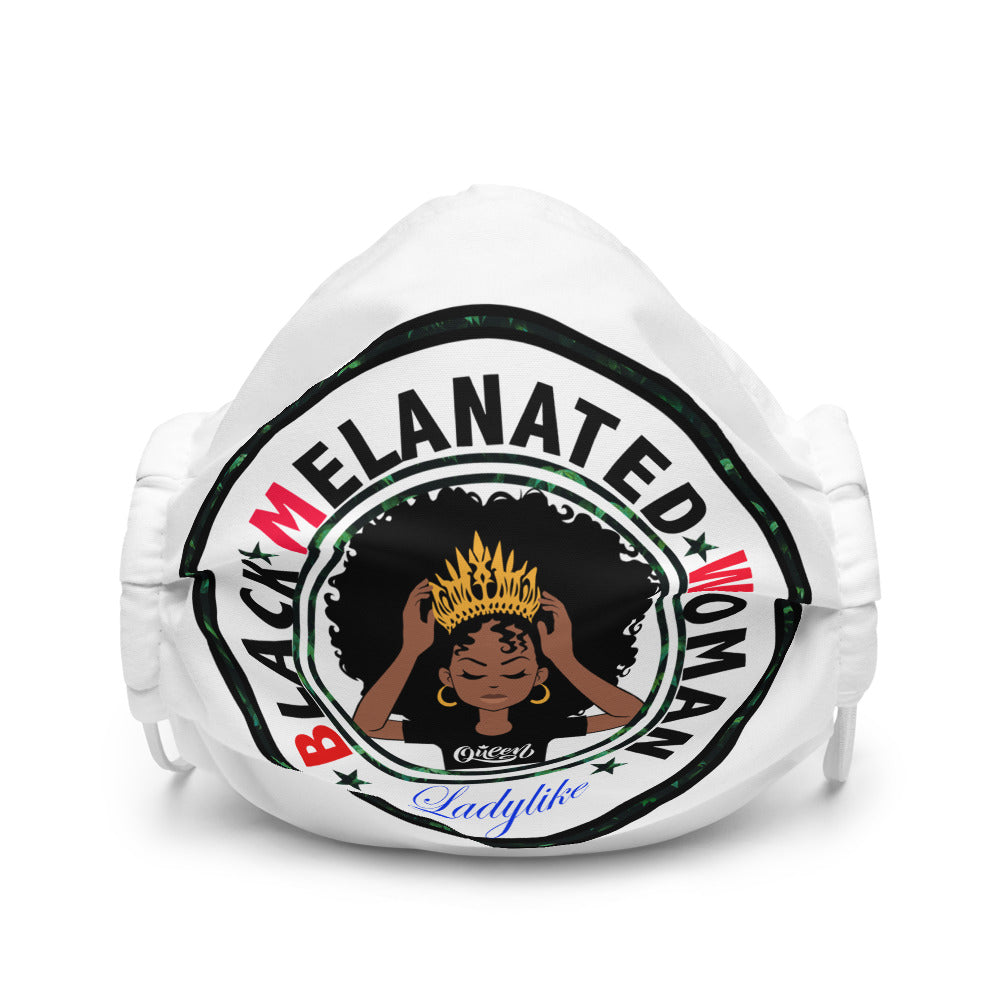 NEW!!!Black Melanated Woman Face Mask!!!