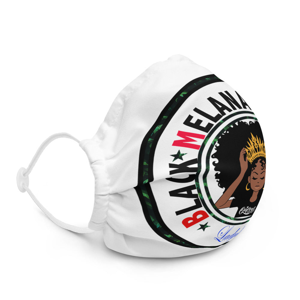 NEW!!!Black Melanated Woman Face Mask!!!