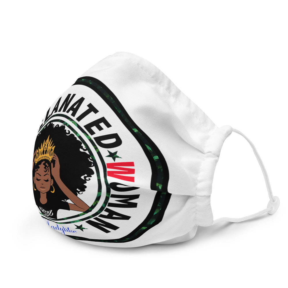 NEW!!!Black Melanated Woman Face Mask!!!