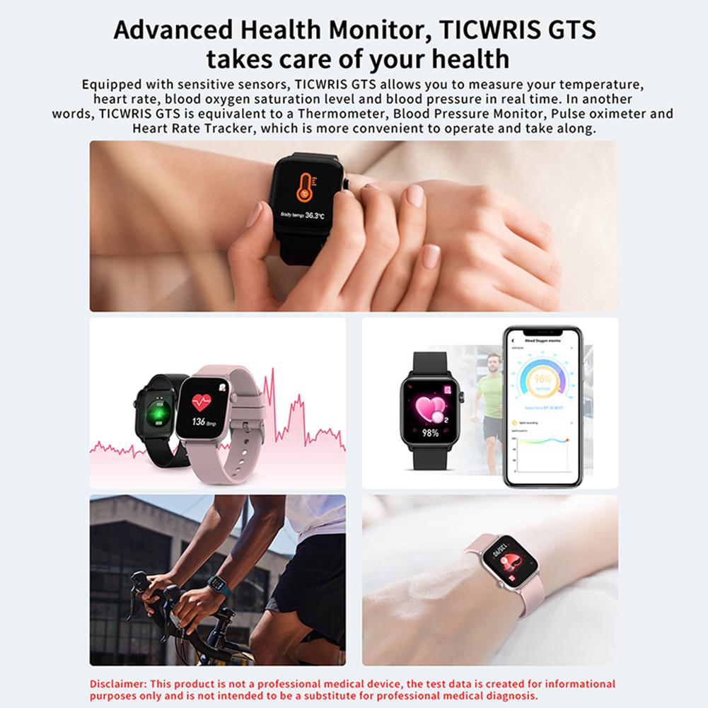 Smart Watch Body Temperature/ Blood Pressure/Heart Rate /Pedometer/ Waterproof And Much More!!