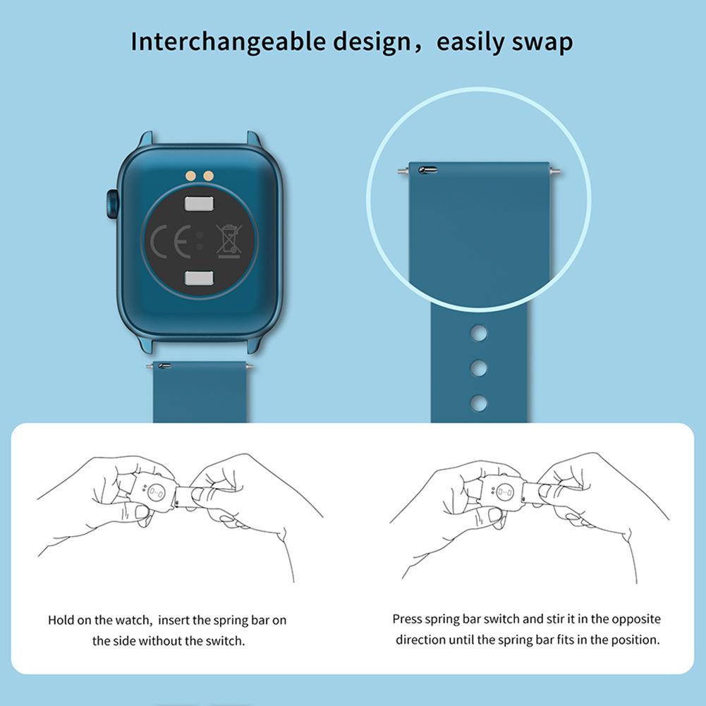Smart Watch Body Temperature/ Blood Pressure/Heart Rate /Pedometer/ Waterproof And Much More!!