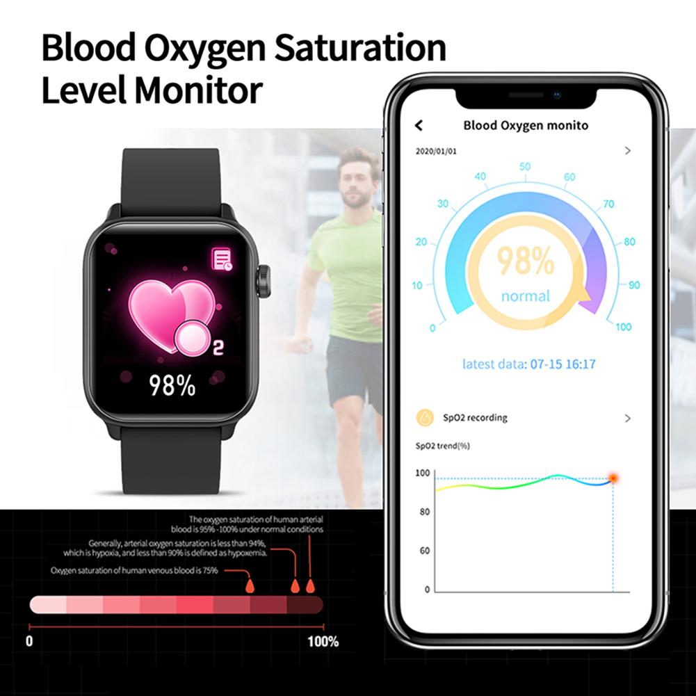 Smart Watch Body Temperature/ Blood Pressure/Heart Rate /Pedometer/ Waterproof And Much More!!