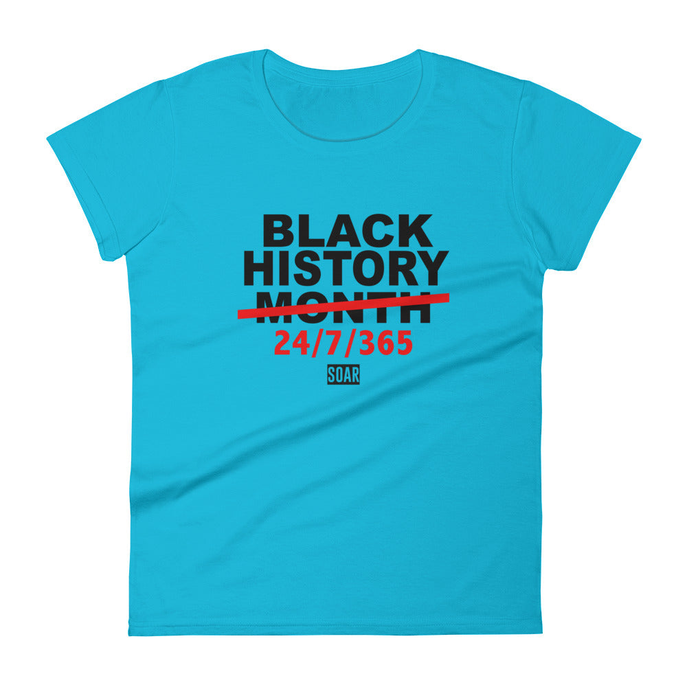 WOMAN'S BLACK HISTORY SHIRT!!!!!!