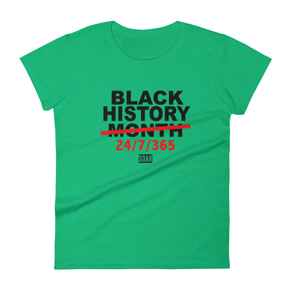 WOMAN'S BLACK HISTORY SHIRT!!!!!!