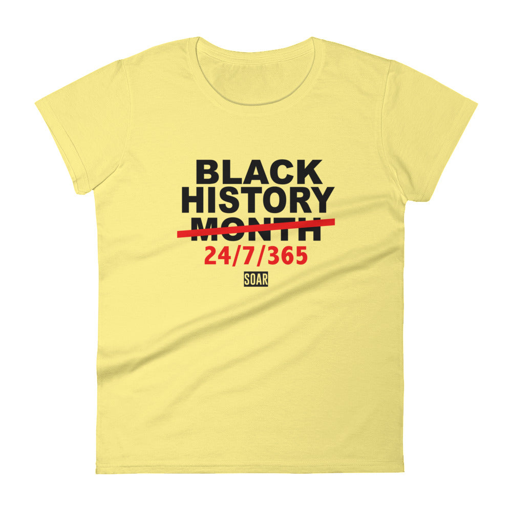 WOMAN'S BLACK HISTORY SHIRT!!!!!!