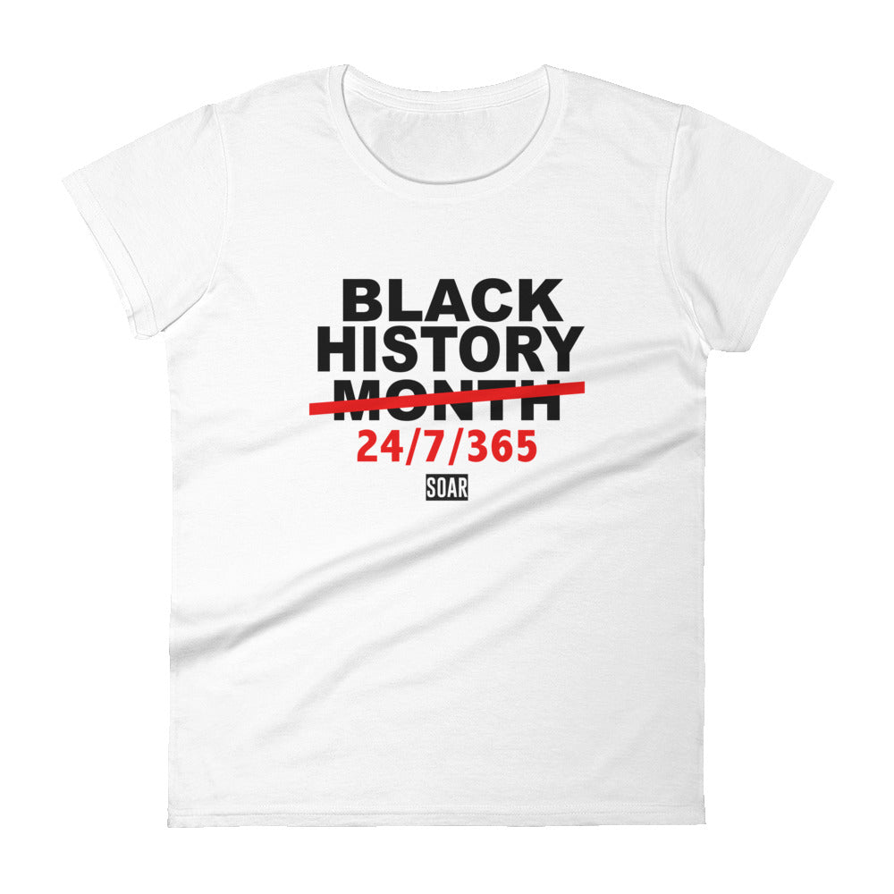 WOMAN'S BLACK HISTORY SHIRT!!!!!!