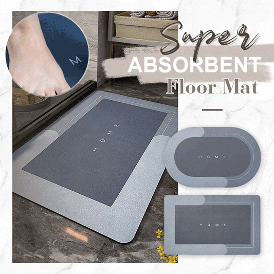 Super Absorbent Floor Mat Quick Drying Bathroom Carpet Modern Simple Non-slip Floor Mats Home Oil-proof Kitchen Mat
