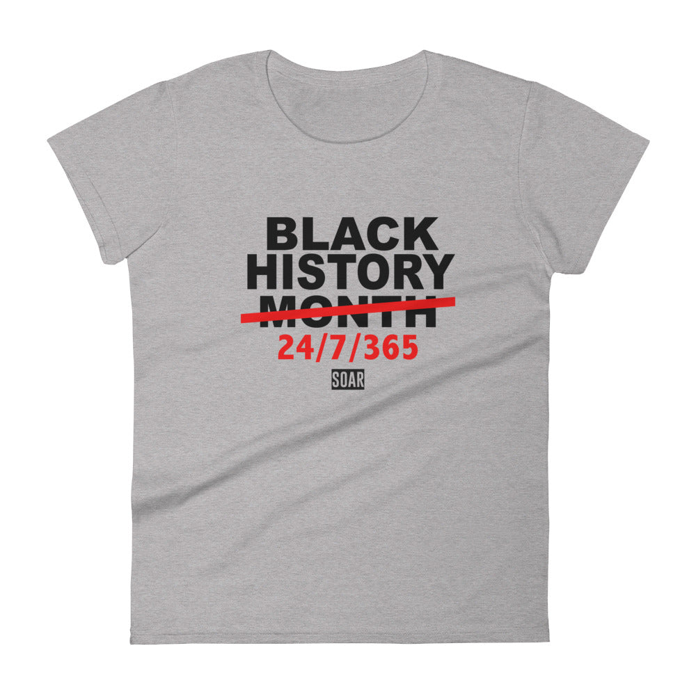 WOMAN'S BLACK HISTORY SHIRT!!!!!!